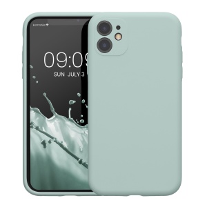 Husa Kwmobile pentru Apple iPhone 11, Verde deschis, Silicon, KWM000016XQ014C - Img 2