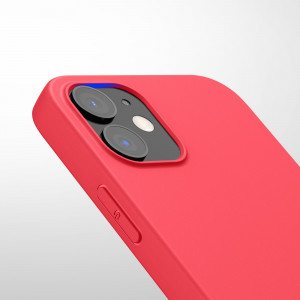 Husa kwmobile pentru Apple iPhone 12/iPhone 12 Pro, Silicon, Roz, 53938.238 - Img 7