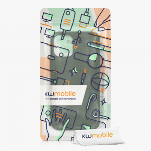 Husa Kwmobile pentru Apple iPhone 12/iPhone 12 Pro, Silicon, Verde, 55112.80 - Img 8