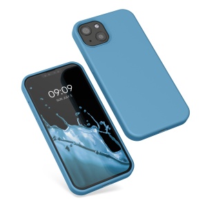 Husa Kwmobile pentru Apple iPhone 13, Albastru, Silicon, KWM000013OV098C - Img 2