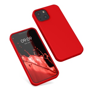 Husa Kwmobile pentru Apple iPhone 13 Mini, Rosu, Silicon, KWM000013OU054C - Img 2