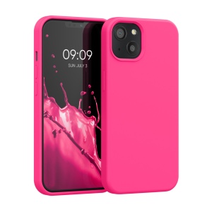 Husa Kwmobile pentru Apple iPhone 13, Roz, Silicon, KWM000013OV097C - Img 1