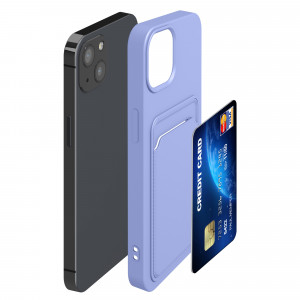 Husa kwmobile pentru Apple iPhone 13, Silicon, Mov, 55955.108 - Img 6