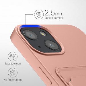 Husa kwmobile pentru Apple iPhone 13, Silicon, Roz, 55955.199 - Img 4