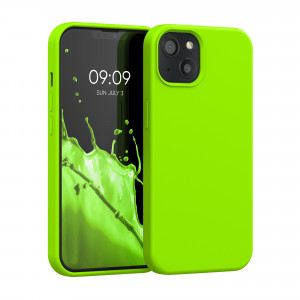 Husa Kwmobile pentru Apple iPhone 13, Silicon, Verde, 55878.75 - Img 1