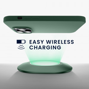 Husa Kwmobile pentru Apple iPhone 14 Pro, Silicon, Verde, 59073.166 - Img 6