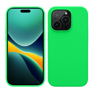 Husa kwmobile pentru Apple iPhone 14 Pro, Silicon, Verde, 59073.44 - Img 1