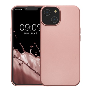 Husa Kwmobile pentru Apple iPhone 14, Roz, Silicon, KWM000022RV001C - Img 2