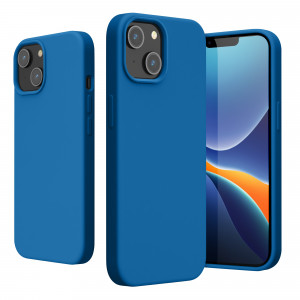 Husa Kwmobile pentru Apple iPhone 14, Silicon, Albastru, 59071.228 - Img 2