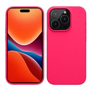 Husa Kwmobile pentru Apple iPhone 15 Pro, Roz, Silicon, 61955.77 - Img 1