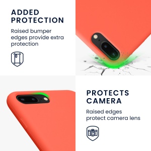 Husa Kwmobile pentru Apple iPhone 8 Plus/iPhone 7 Plus, Roz, Silicon, KWM0000087L102C - Img 4