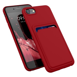 Husa Kwmobile pentru Apple iPhone SE (2022)/iPhone SE (2020)/iPhone 8, Roz inchis, Silicon, KWM0000134I018C - Img 2