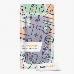 Husa kwmobile pentru Apple iPhone XR, Silicon, Mov, 45910.244 - Img 8
