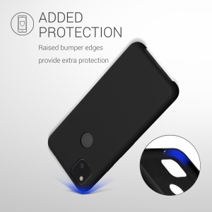 Husa Kwmobile pentru Google Pixel 4a, Negru, Silicon, KWM000011HX062C - Img 5