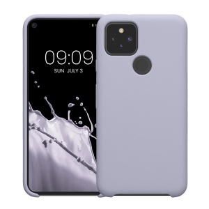 Husa Kwmobile pentru Google Pixel 5, Mov deschis, Silicon, KWM0000122K036C - Img 2