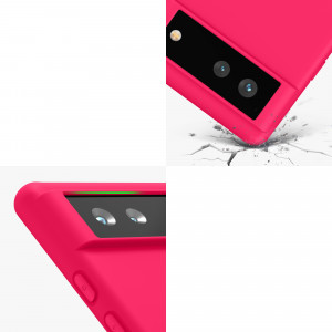 Husa kwmobile pentru Google Pixel 6, Silicon, Roz, 55434.77 - Img 8