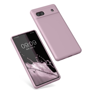 Husa Kwmobile pentru Google Pixel 6a, Mov, Silicon, KWM000015FZ050C - Img 2