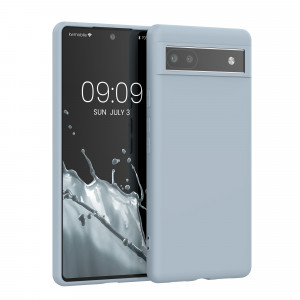 Husa kwmobile pentru Google Pixel 6a, Silicon, Albastru, 57799.58 - Img 1