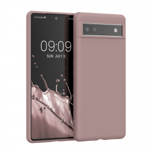 Husa kwmobile pentru Google Pixel 6a, Silicon, Mov, 57799.236 - Img 1
