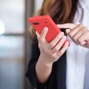 Husa kwmobile pentru Google Pixel 6a, Silicon, Roz, 57815.219 - Img 8