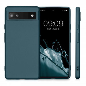 Husa Kwmobile pentru Google Pixel 6a, Silicon, Verde, 57960.14 - Img 2