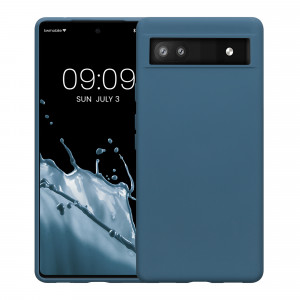 Husa Kwmobile pentru Google Pixel 6a, Silicon, Verde, 58053.57 - Img 2