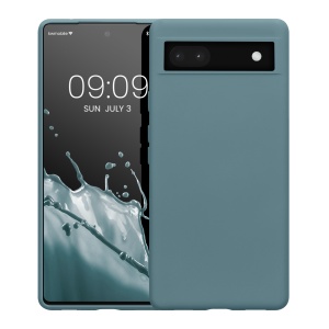 Husa Kwmobile pentru Google Pixel 6a, Verde, Silicon, KWM000015OO019C - Img 2