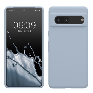 Husa Kwmobile pentru Google Pixel 7, Albastru deschis, Silicon, KWM0000171I052C - Img 1