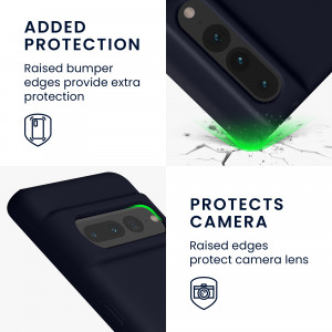 Husa kwmobile pentru Google Pixel 7 Pro, Silicon, Violet, 59452.182 - Img 4
