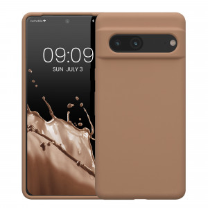 Husa kwmobile pentru Google Pixel 7, Silicon, Maro, 59451.246 - Img 2