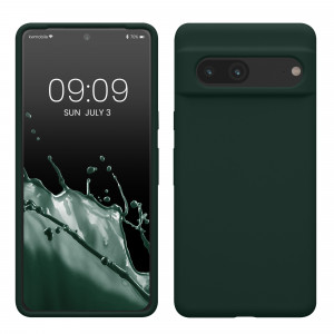 Husa kwmobile pentru Google Pixel 7, Silicon, Verde, 59451.169 - Img 1