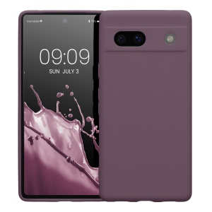 Husa Kwmobile pentru Google Pixel 7a, Mov, Silicon, KWM000019YF022C - Img 2