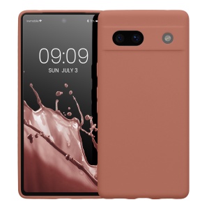 Husa Kwmobile pentru Google Pixel 7a, Roz, Silicon, 61598.193 - Img 2