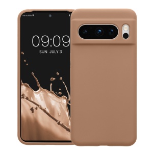Husa Kwmobile pentru Google Pixel 8 Pro, Crem, Silicon, KWM0000208G031C - Img 3