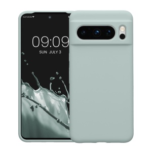 Husa Kwmobile pentru Google Pixel 8 Pro, Verde deschis, Silicon, 61854.2 - Img 2
