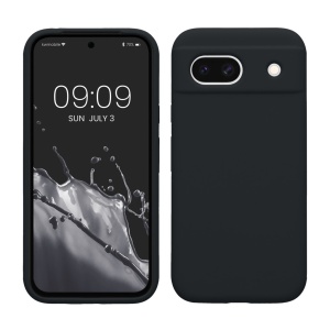 Husa Kwmobile pentru Google Pixel 8a, Albastru inchis, Silicon, KWM000020KQ026C - Img 1