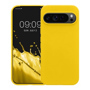Husa Kwmobile pentru Google Pixel 9/Pixel 9 Pro, Galben, Silicon, KWM000020QA003C - Img 2