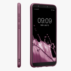 Husa Kwmobile pentru Huawei Enjoy 7s/P Smart (2017), Albastru, Silicon, KWM000008SM006C - Img 3