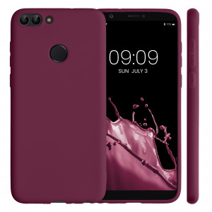 Husa Kwmobile pentru Huawei Enjoy 7s/P Smart (2017), Silicon, Violet, 44124.187 - Img 2
