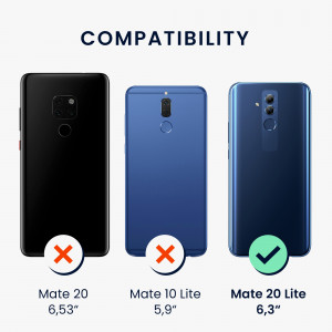 Husa Kwmobile pentru Huawei Mate 20 Lite, Albastru, Silicon, 46203.251 - Img 3