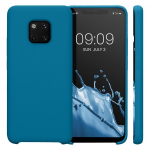 Husa Kwmobile pentru Huawei Mate 20 Pro, Silicon, Albastru, 52287.224 - Img 2
