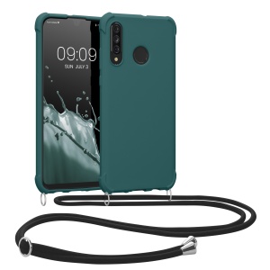 Husa Kwmobile pentru Huawei P30 Lite, Verde inchis, Silicon, KWM0000119R006C - Img 1