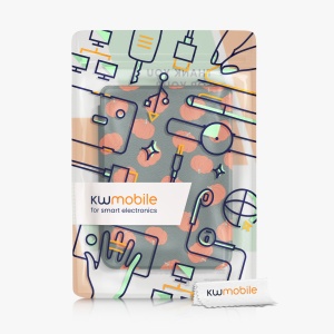 Husa Kwmobile pentru Kobo Clara 2E, Multicolor, Piele ecologica, KWM000017NU047C - Img 8