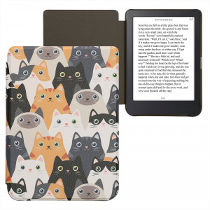 Husa kwmobile pentru Kobo Clara 2E, Piele ecologica, Multicolor, 60056.27 - Img 2