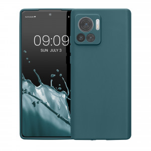 Husa kwmobile pentru Motorola Edge 30 Ultra, Silicon, Albastru, 60068.78 - Img 2