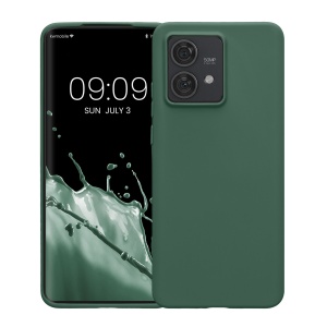 Husa Kwmobile pentru Motorola Edge 40 Neo, Verde, Silicon, KWM000022NU007C - Img 2