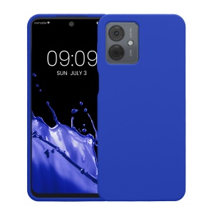Husa Kwmobile pentru Motorola Moto G14, Albastru, Silicon, KWM000022ND009C - Img 2