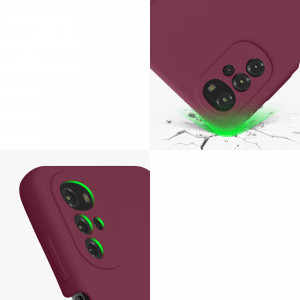 Husa Kwmobile pentru Motorola Moto G22, Silicon, Violet, 58207.209 - Img 8