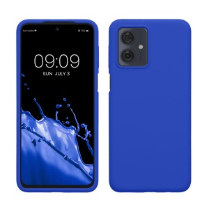 Husa Kwmobile pentru Motorola Moto G54, Albastru, Silicon, KWM000022NF009C - Img 1