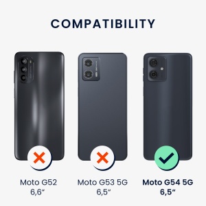 Husa Kwmobile pentru Motorola Moto G54, Albastru, Silicon, KWM000022NF009C - Img 6